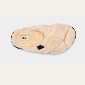 UGG Fuzz Sugar Cross Slides
